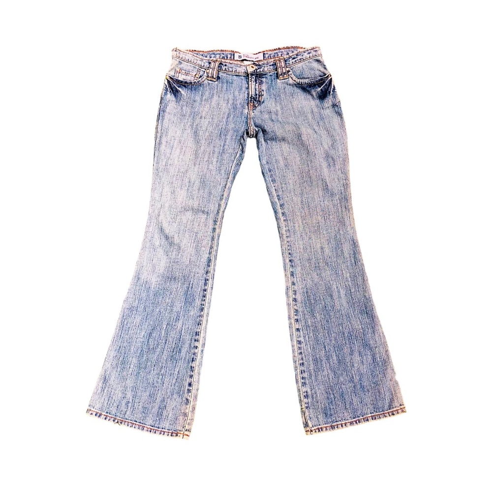 Gap VINTAGE Y2K low rise flare light wash jeans short length